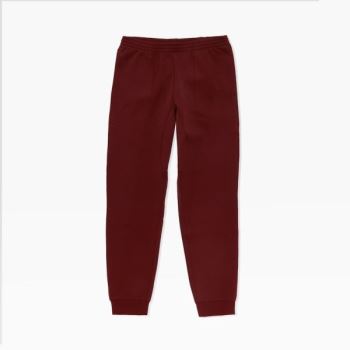 Lacoste Motion Cotton-Blend Sweatpants Pánské - Tepláky Tmavě Červené | CZ-p8ah39